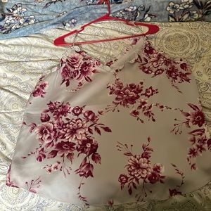 Express XL floral tank